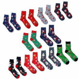 Mix Vánočních Ponožek (P) | 10 Párů [40-46]