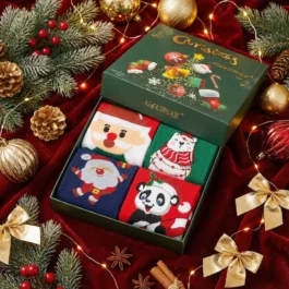 Dámská Vánoční Krabička | 4 PÁRY [35-41]