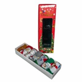 Krabička Vánočních Ponožek (D) | 7 PÁRŮ [35-41]