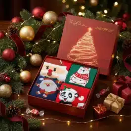 Dámská Vánoční Krabička | 4 PÁRY [35-41]