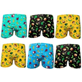 Mix Bambusových Ovocných Boxerek | 6 KS [M-3XL]