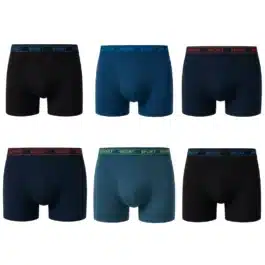 Mix Bambusových Boxerek | 6 KS [M-3XL]