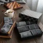 Pánská Dárková Krabice | ČERNÁ – 6 PÁRŮ [40-46]