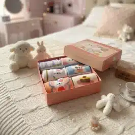 Dětská Dárková Krabička | DÍVČÍ – 6 PÁRŮ [20–31]