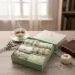 Dámská Dárková Krabice | ZELENÁ – 6 PÁRŮ [35-41]