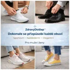 ZdravýDošlap™ Gelové Vložky | Úleva Od Bolesti [35-46]